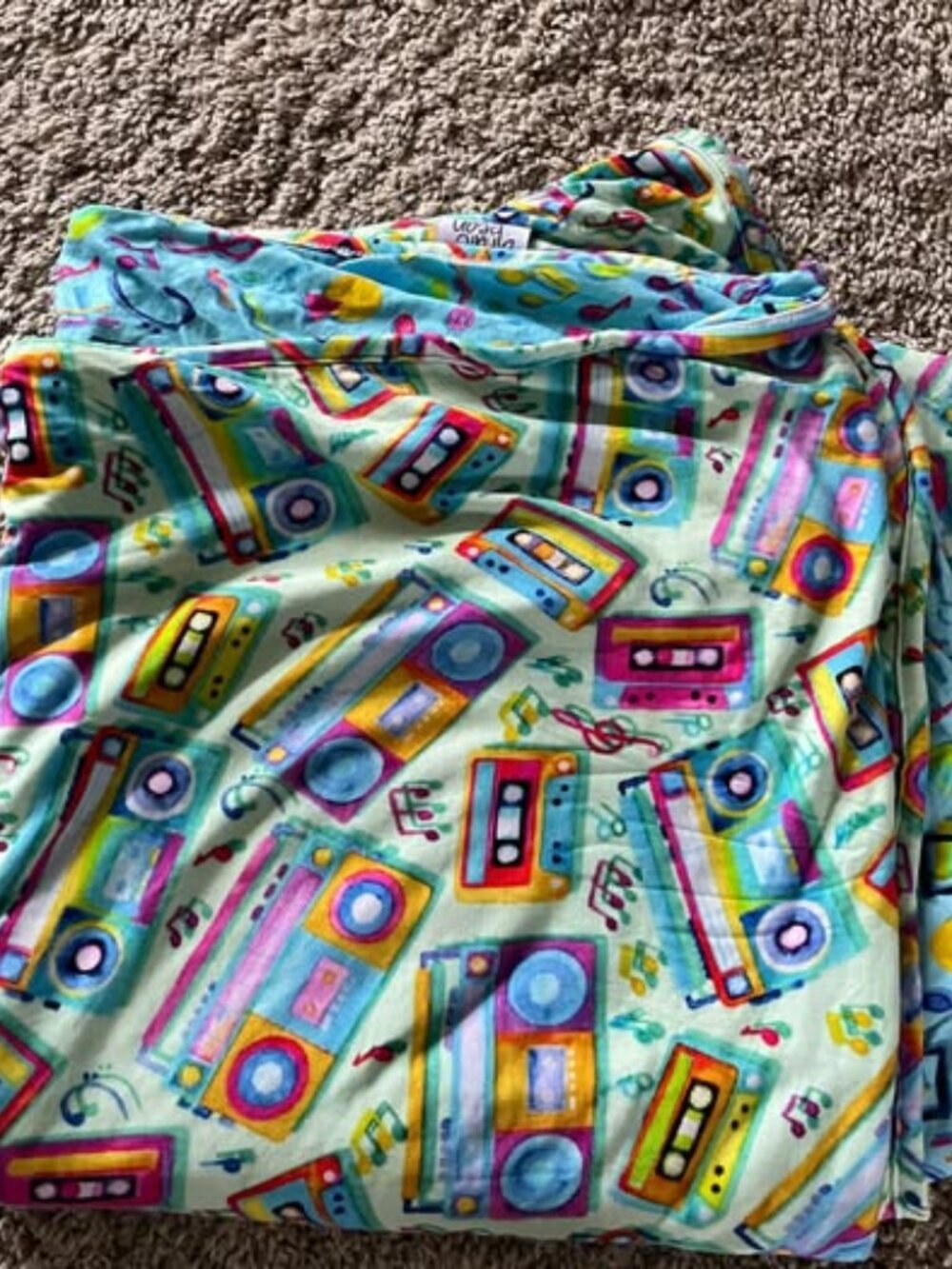 Birdie Bean Double Layered Toddler Blanket - Jesse